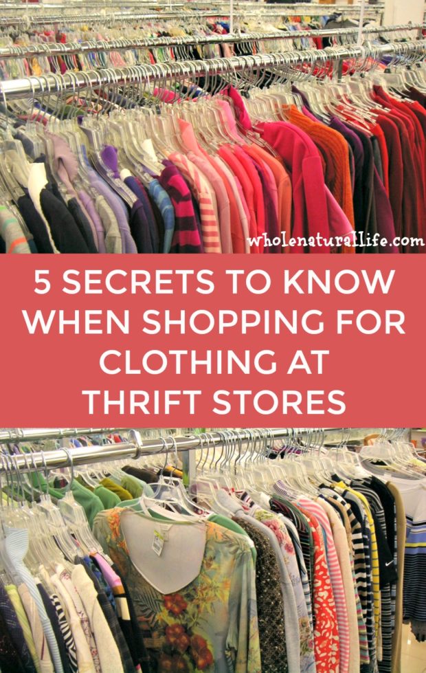 5 Secrets for Success When Shopping for Used Clothing at Thrift Stores