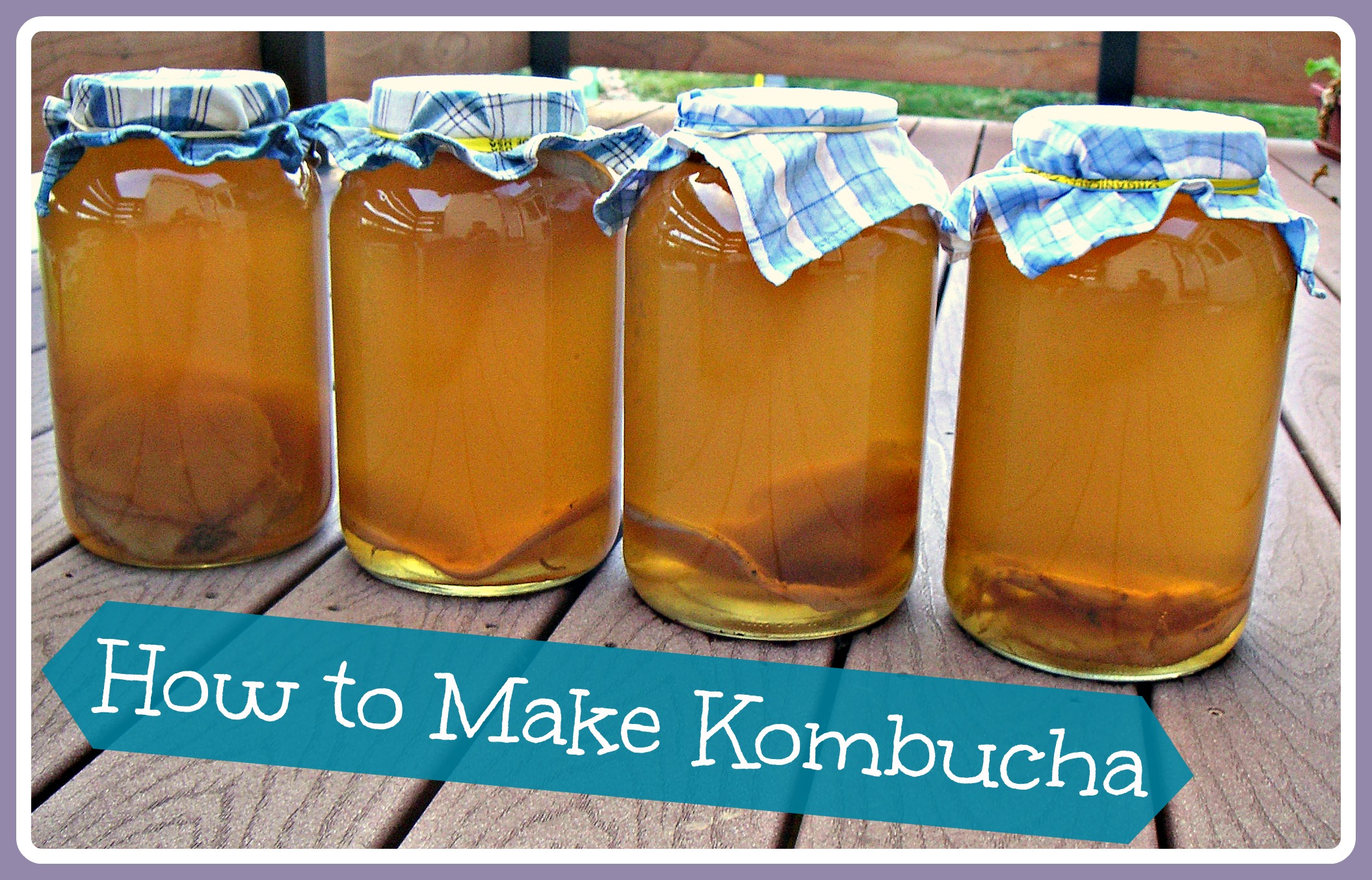 Homemade Kombucha