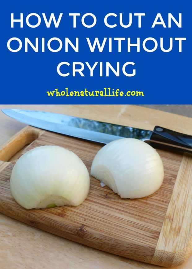 How to cut an onion