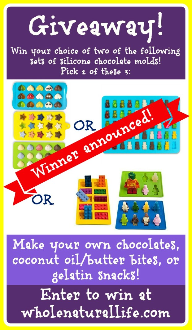 Silicone Chocolate Molds Giveaway