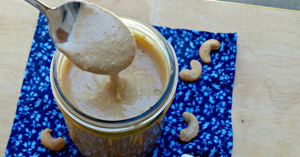 Homemade Cashew Butter Whole Natural Life